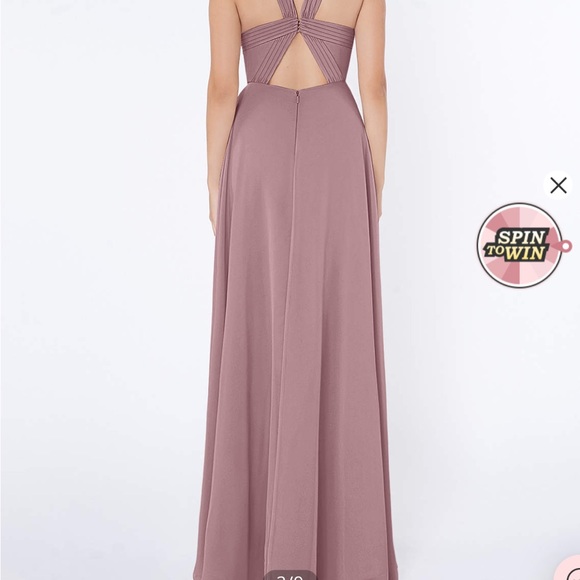 Azazie Jane Dusty Rose size 6 - Picture 3 of 7